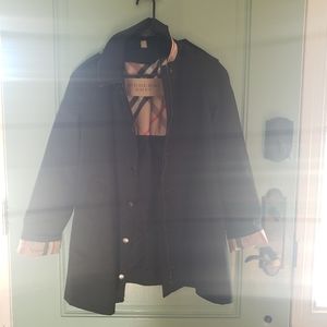 Burberry Brit rain jacket. Missing the hood. Size 4 petite